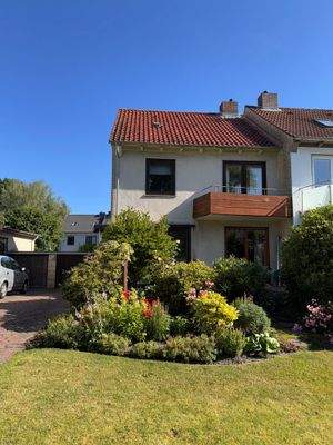 Frontansicht des Hauses