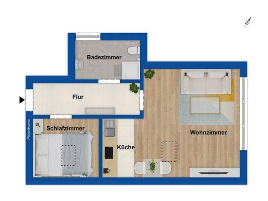 Grundriss - Dachgeschoss