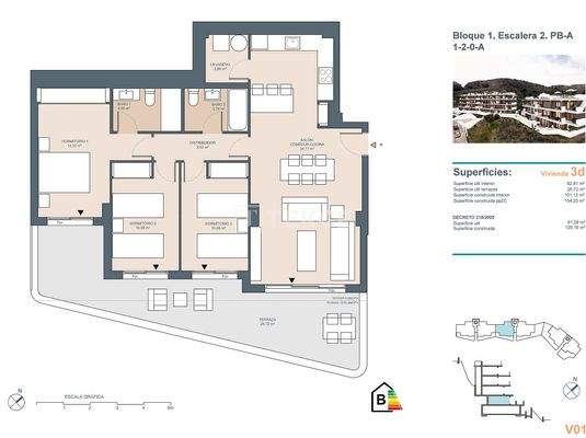 Hillside Apartments with Sea Views in Rincón de la Victoria
