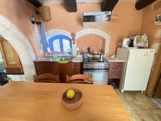 Traditionelles Einfamilienhaus mit atemberaubendem Meerblick auf Kreta zu verkaufen