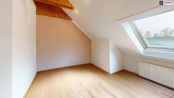 Sitzbereich Wohn-Ess Zimmer unmöbliert