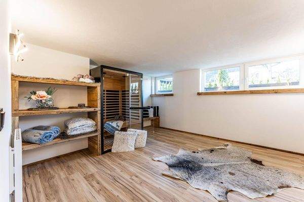 Sauna im Keller