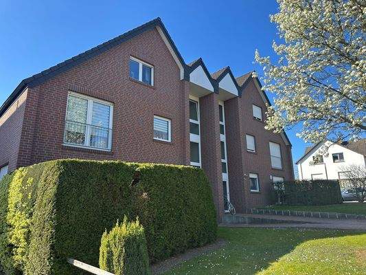 Rote Backsteinwohnung