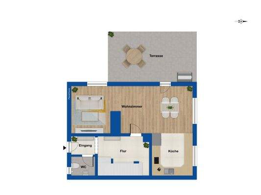 Grundriss Erdgeschoss