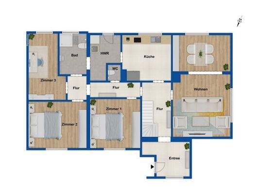 Grundriss Erdgeschoss