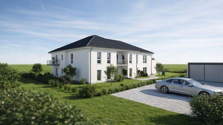 Blick auf den Eingang