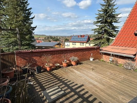 Terrasse mit schönen Blickachsen