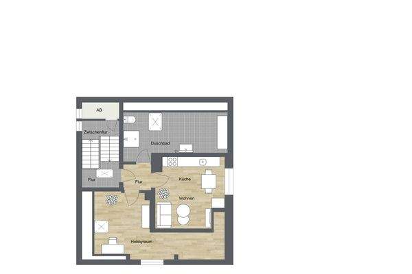025 - Grundrissplan Dachgeschoss
