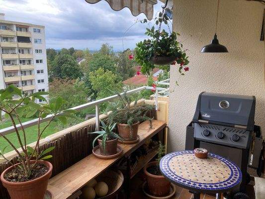 ... Fernblicke von der Loggia ...