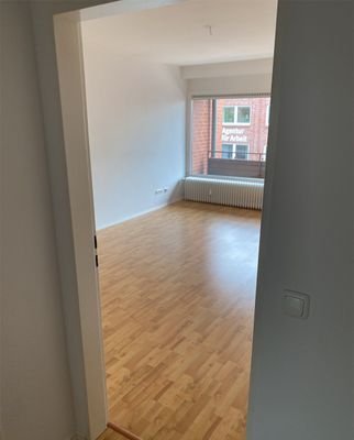 Blick ins Wohnzimmer