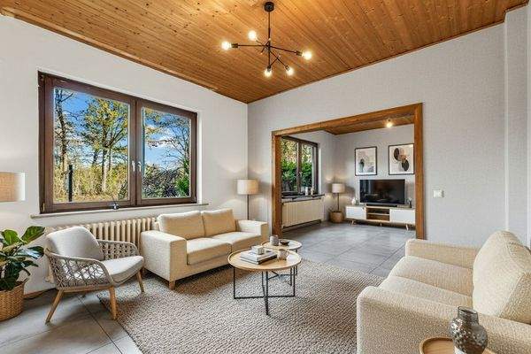 Wohn- und Esszimmer (Einrichtungsbeispiel)