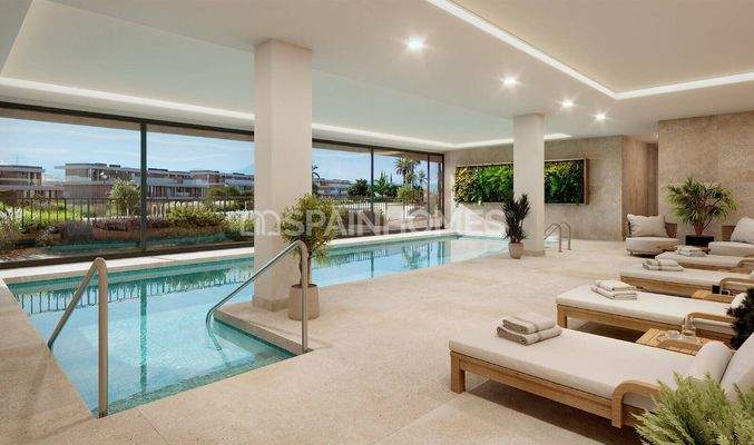 Beachside Apartments in a Complex with Rich Amenities in Estepona
