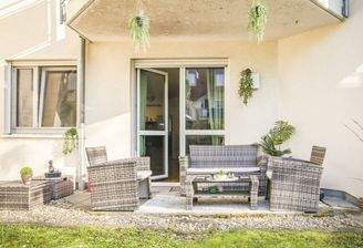 Blick auf die Terrasse