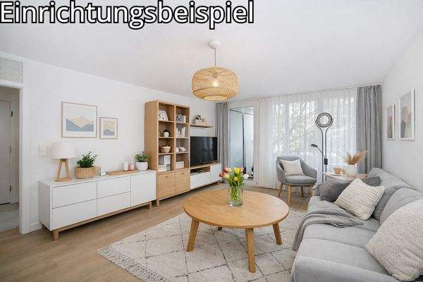 Wohnzimmer visualisiert