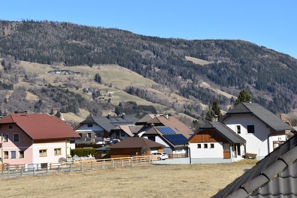 Blick vom Balkon im OG