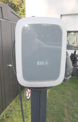 Effiziente Wallbox von Elli zugehörig zur DHH