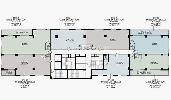 Commercial Properties on the Main Street in Ataşehir Istanbul