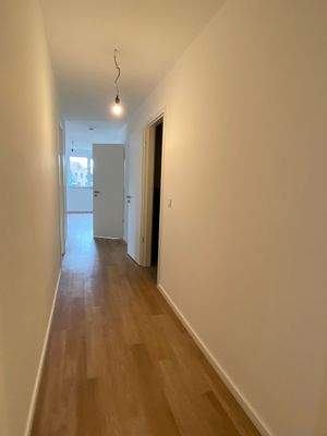 Heller Flur im Apartment