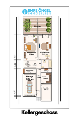 Kellergeschoss Grundriss