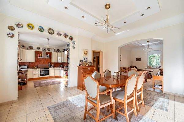 Überblick Wohn- Essbereich