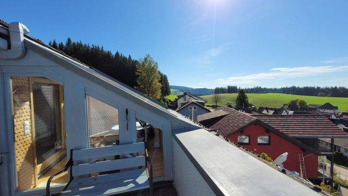 Dachterrasse / Ausblick