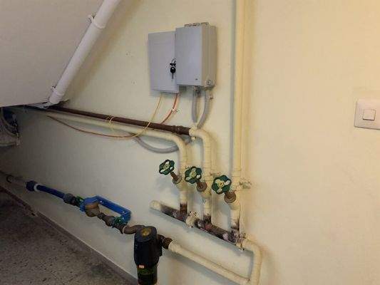 Glasfaseranschluss im Keller