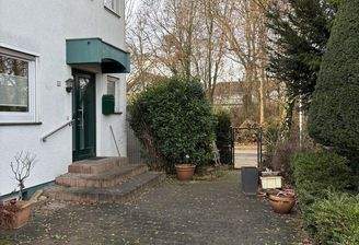 Hausansicht Eingangsbereich