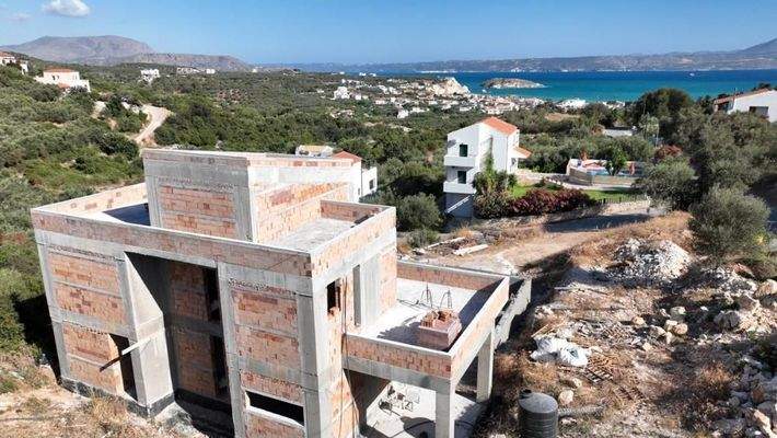 Kreta, Almyrida: Neubau-Projekt! Luxusvilla in der Natur zu verkaufen