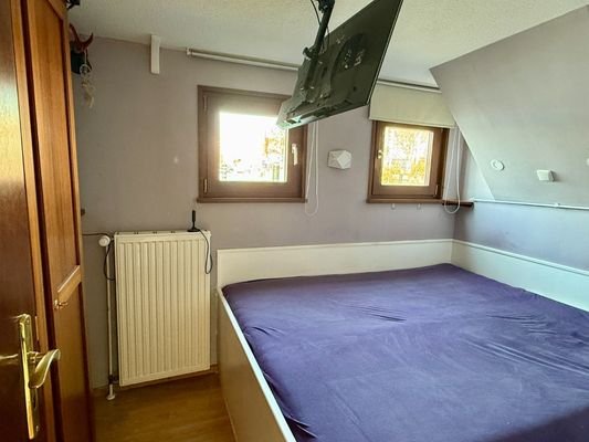 Schlafkabine mit Doppelbett (ca. 1,60 m x 2,00 m)