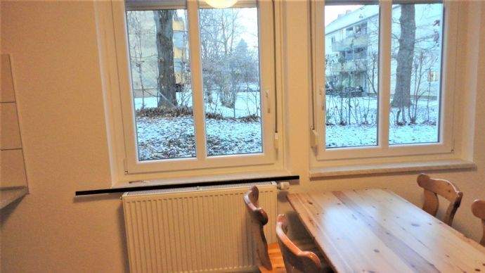 Kochen/Essen mit 2 Fenstern