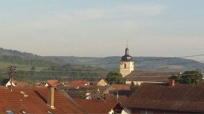 Ausblick Richtung Kirche