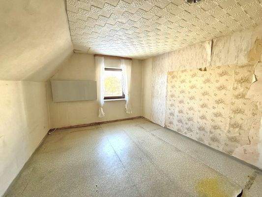 Zimmer im Dachgeschoss