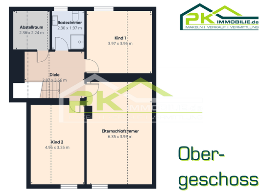 Grundriss Obergschoss