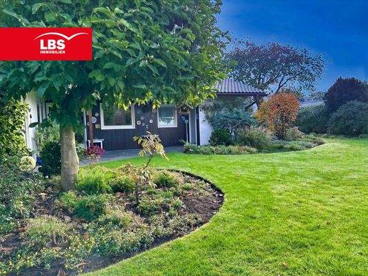 Überdachter Freisitz und Garten