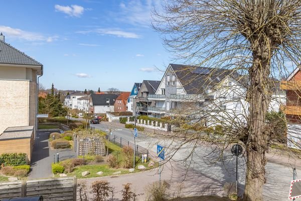 Blick vom Balkon