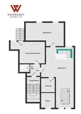 Kämpfelbach 3FH - Kellergeschoss