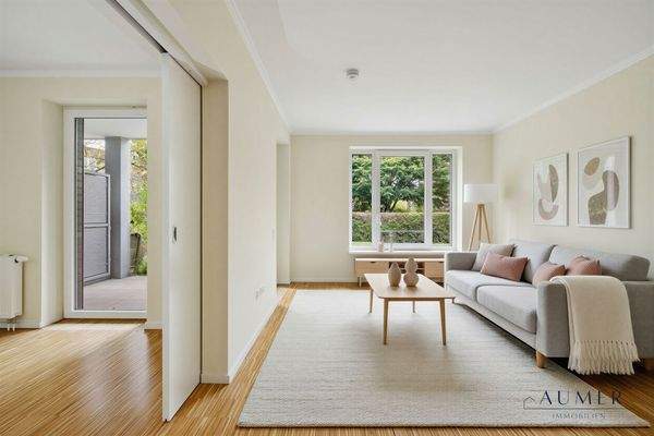 Wohnzimmer -  möbliert