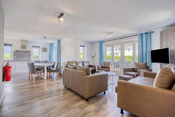 Luxus Wohnzimmer Villa Cape Helius Offene Aufteilu