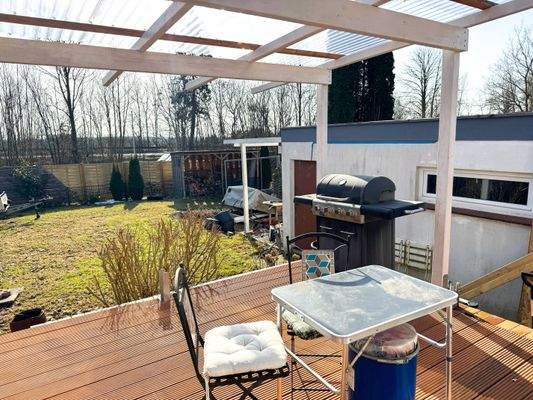 überdachte Terrasse