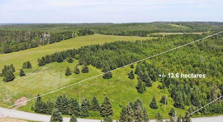 Cape Breton - Soldiers Cove - 13,6 Hektar-Areal mi