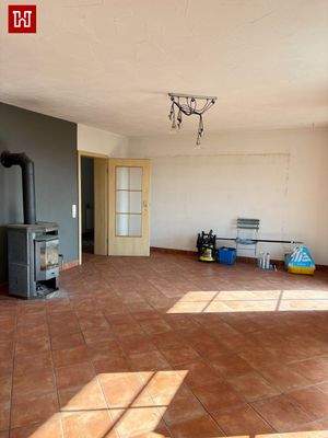 .. Wohnbereich mit Kamin !