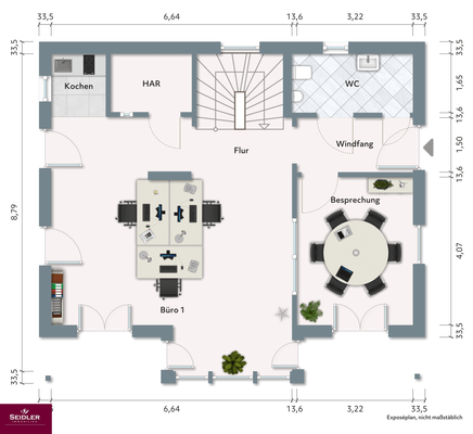 Illustrierter Grundriss - EG