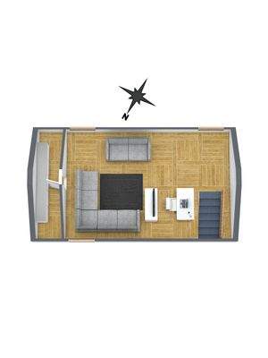 Grundriss Spitzboden