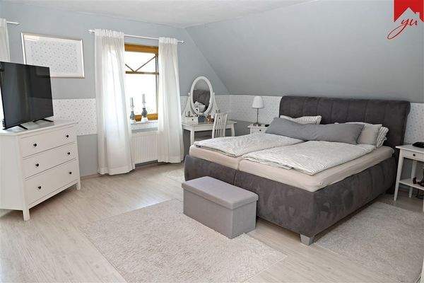 Schlafzimmer im Obergeschoss 