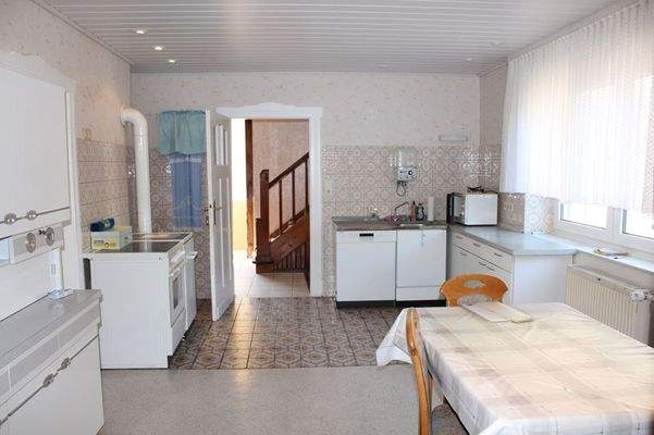 Zentraler Raum: Die Küche