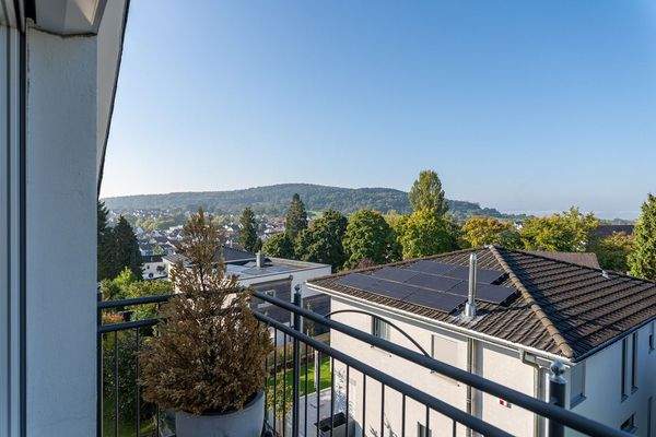 Blick vom Schlafzimmer