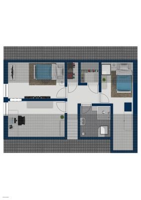 Grundriss Obergeschoss