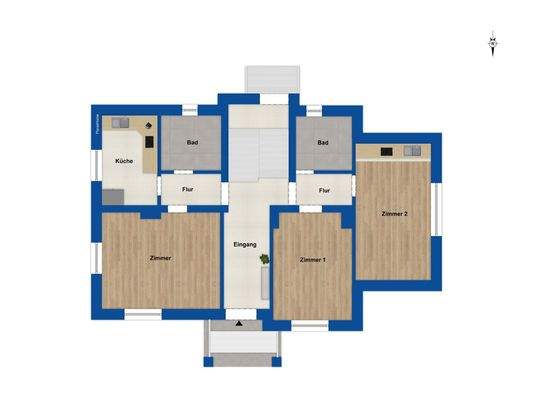 Grundriss Erdgeschoss