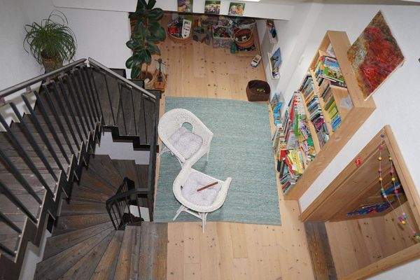 Blick von der Galerie