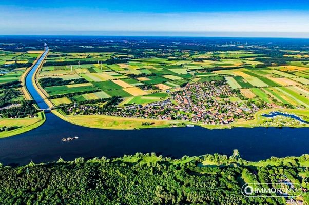 Artlenburg von oben